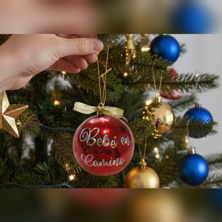 Bola de Navidad Bebé en Camino