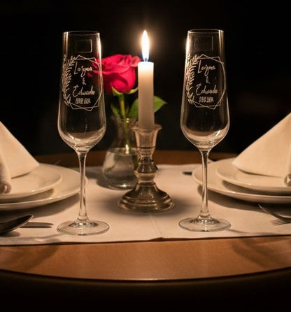 Copas de cava personalizadas