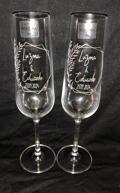 Copas de cava personalizadas