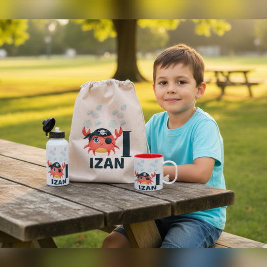 Kit de aventuras para niño Cangrejo