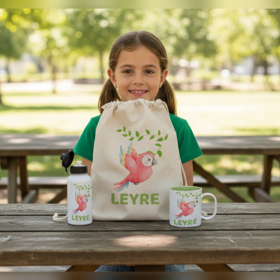 Kit de aventuras para niña Lorito