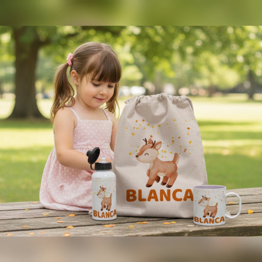 Kit de aventuras para niña Ciervo