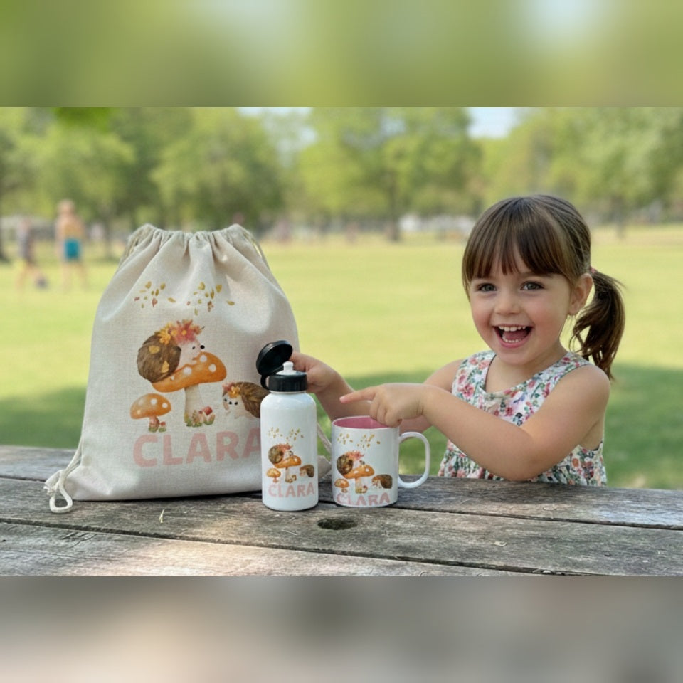 Kit de aventuras para niña Erizo