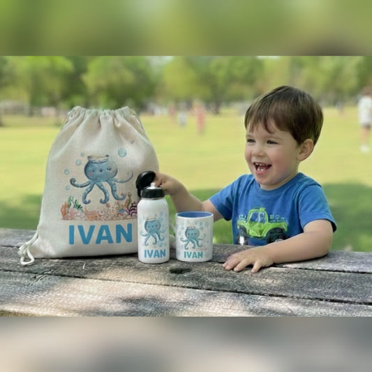 Kit de aventuras para niño Pulpo