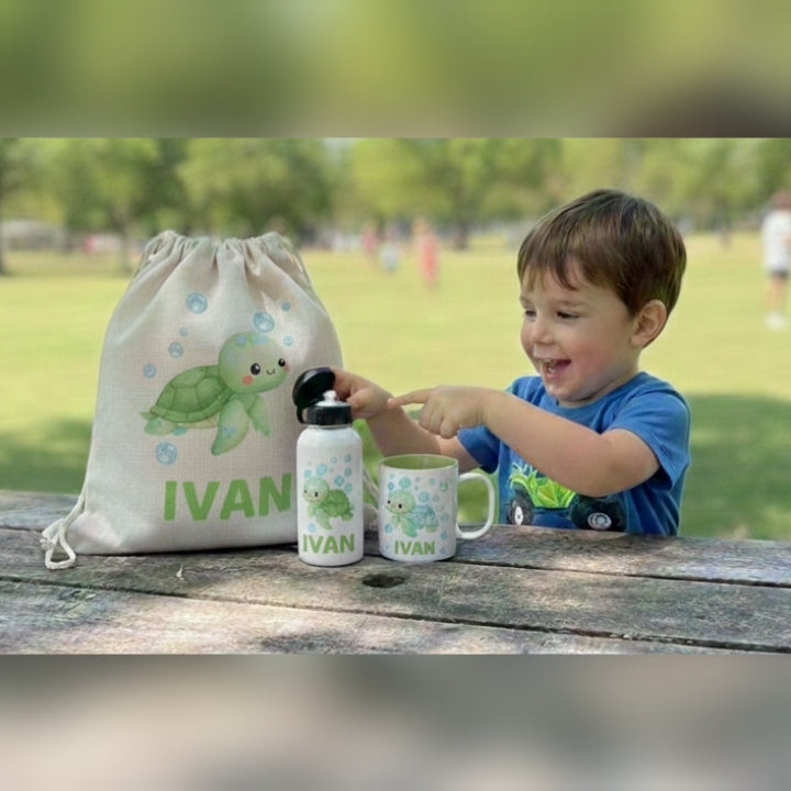 Kit de aventuras para niño Tortuga