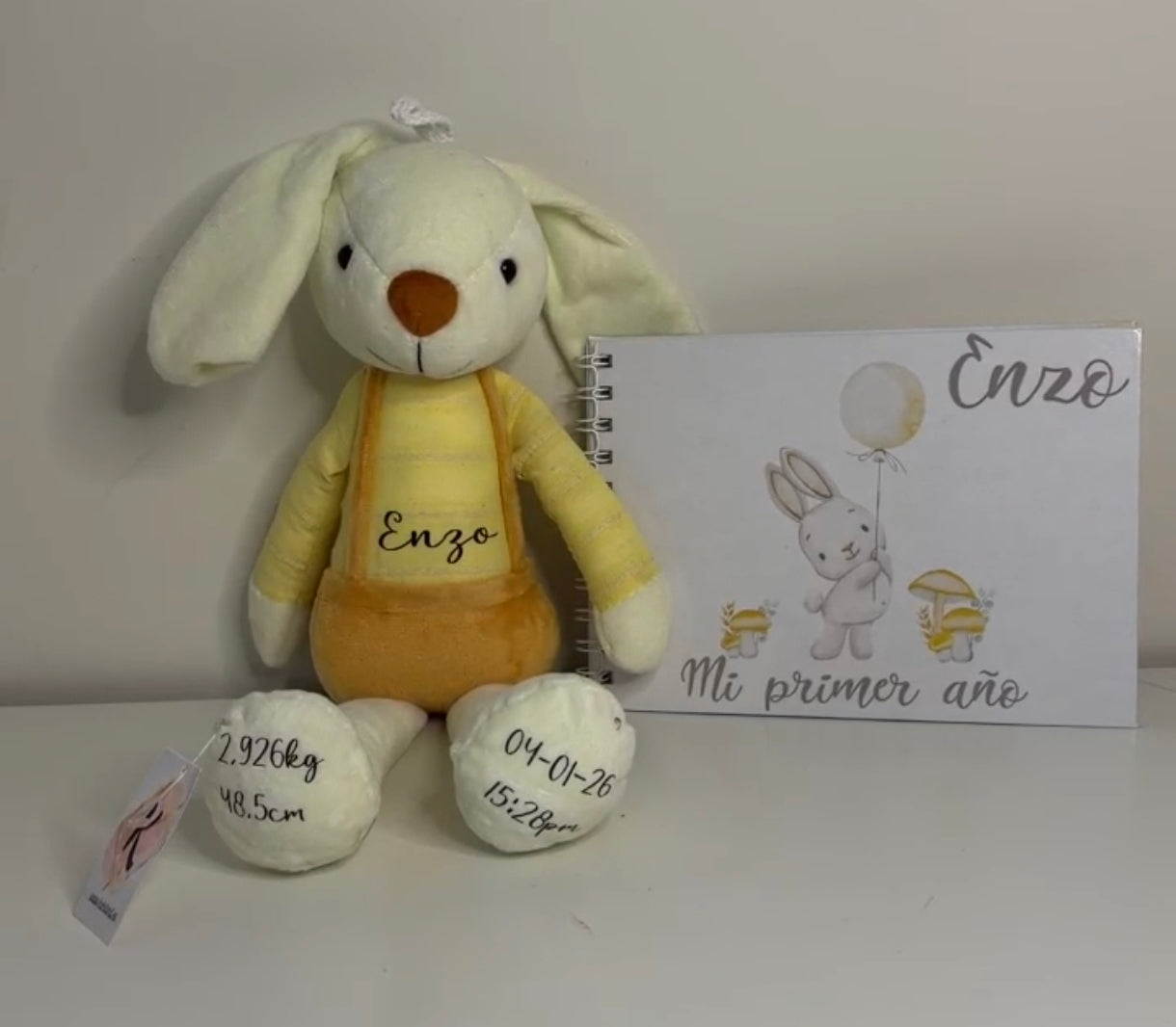 Kit regalo bebé "Mis primeros momentos"
