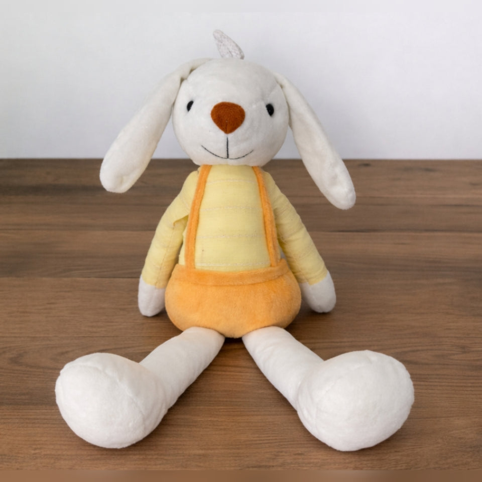 Regalo bebé personalizado Conejito + pañuelo bandana