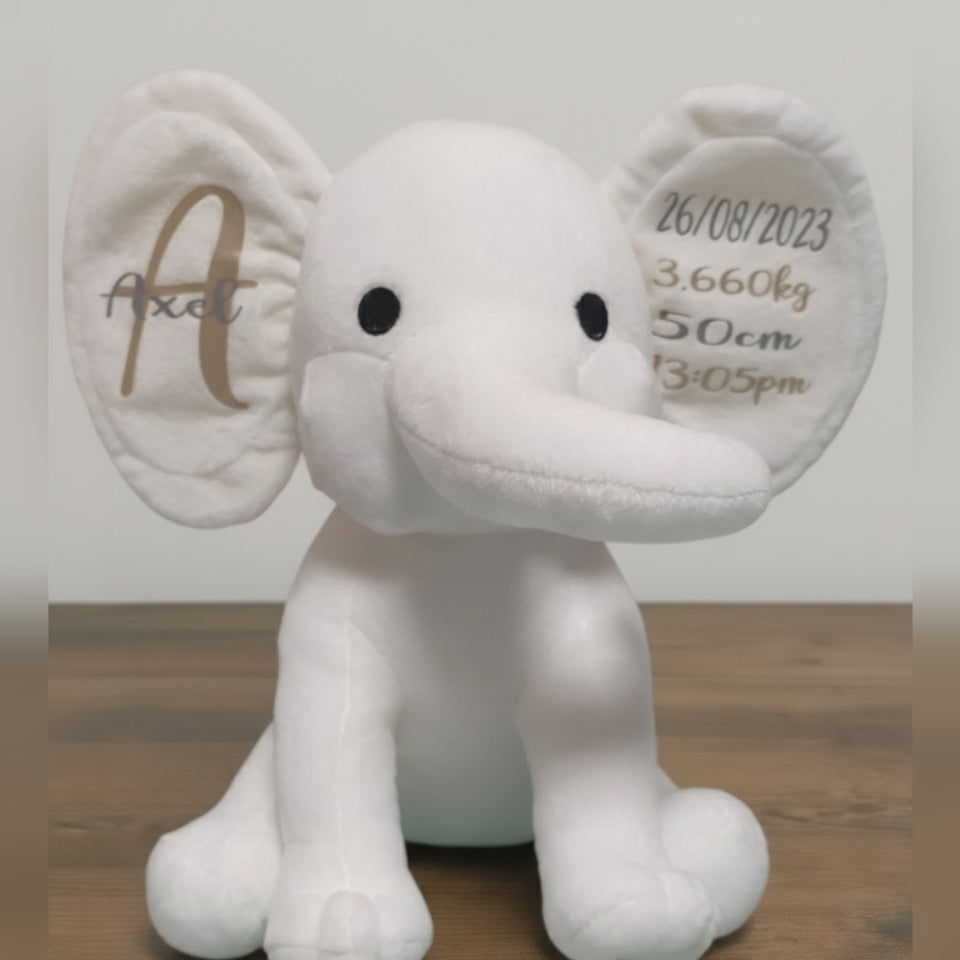 Regalo bebé personalizado Elefante